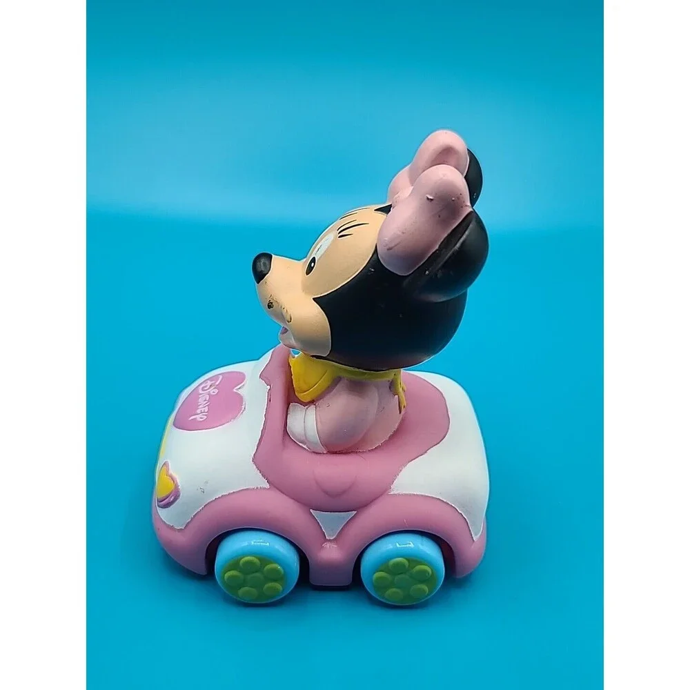Clementoni Disney Mickey & Minnie Vinyl Push Car Toys